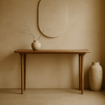 Konsola drewniana Firenze mango  1