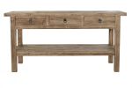 Konsola drewniana komoda z szufladami Wood Art 1