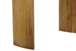 Konsola drewniana Modesto z marmurowym blatem - Item International 8