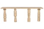 Konsola drewniana Work of Art Japandi 216 cm - Item International 1