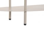 Konsola metalowa Ovalo creme 7