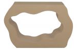 Konsola Wave beige 1