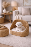 Koszyk boho lux dla psa - Boltze 2