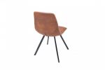 Krzesło Amsterdam Retro vintage brązowe   - Invicta Interior 5