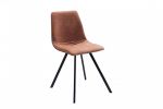 Krzesło Amsterdam Retro vintage brązowe   - Invicta Interior 1
