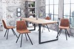 Krzesło Amsterdam Retro vintage brązowe   - Invicta Interior 2