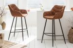 Krzesło barowe Dutch Comfort brązowy antyczny - Invicta Interior 9