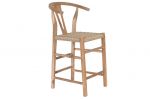 Krzesło barowe hoker Art of design natur  - Item International 1