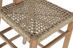 Krzesło barowe hoker Art of design natur  - Item International 8