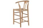 Krzesło barowe hoker Art of design natur  - Item International 5