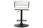 Krzesło barowe hoker Elegant boucle białe - Item International 2