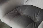 Krzesło barowe Hoker Loft aksamitny velvet szary  - Invicta Interior 6