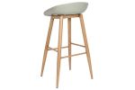 Krzesło barowe hoker Modern zielony - Item International 3