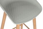 Krzesło barowe hoker Modern zielony - Item International 5