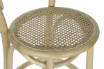 Krzesło barowe hoker rattanowe gięte Icon natural  - Item International 5