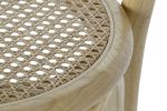 Krzesło barowe hoker rattanowe gięte Icon natural  - Item International 6