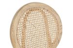 Krzesło barowe hoker rattanowy Icon retro z plecionką wiedeńską naturalny - Item International 5