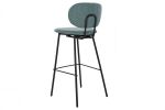 Krzesło barowe hoker retro style zielone - Item International 2