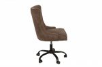 Krzesło biurowe Fotel Victorian vintage brązowy - Invicta Interior 3