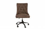 Krzesło biurowe Fotel Victorian vintage brązowy - Invicta Interior 2