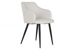 Krzesło Boucle białe stylowe - Light & Living 1
