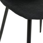 Krzesło Chaise Tyka czarne - Atmosphera 3