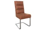Krzesło Comfort vintage jasnobrązowe  - Invicta Interior 1