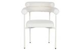 Krzesło Designer chair boucle round - Light & Living 2