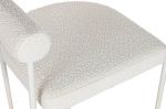 Krzesło Designer chair boucle round - Light & Living 5