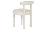 Krzesło designerskie Japandi boucle - Item International 7