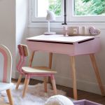 Krzesło dla dzieci Retro różowe 2