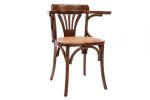 Krzesło drewniane gięte Vintage brązowe 1