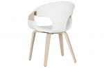 Krzesło drewniane Mello Lounge białe - Item International 4