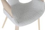 Krzesło drewniane Mello Lounge szare - Item International 4