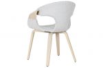 Krzesło drewniane Mello Lounge szare - Item International 3