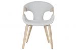 Krzesło drewniane Mello Lounge szare - Item International 2