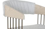 Krzesło drewniane Mello Wire szare - Item International 4