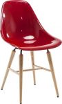Krzesło Forum Wood czerwone   - Kare Design 1