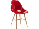 Krzesło Forum Wood czerwone   - Kare Design 4