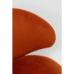 Krzesło fotel Ria pomarańczowe - Kare Design 6