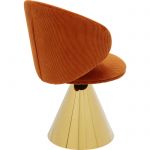 Krzesło fotel Ria pomarańczowe - Kare Design 4