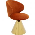 Krzesło fotel Ria pomarańczowe - Kare Design 2