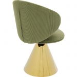 Krzesło fotel Ria zielone - Kare Design 4