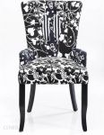 Krzesło Fotel Villa black & white - Kare Design 1