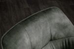 Krzesło Loft aksamitne obrotowe zielone - Invicta Interior 7