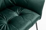 Krzesło Loft Samt zieleń butelkowa  - Invicta Interior 7