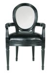 Krzesło Armchair Louis acryl glossy  2