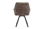 Krzesło Lounger obrotowe vintage taupe - Invicta Interior 5