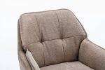 Krzesło Lounger obrotowe vintage taupe - Invicta Interior 7