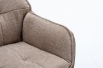 Krzesło Lounger obrotowe vintage taupe - Invicta Interior 8